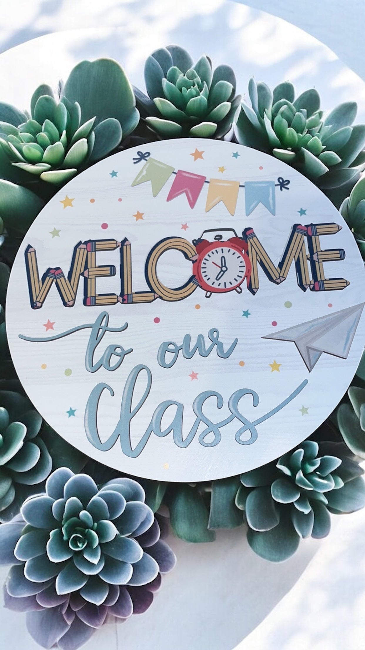 Welcome To Our Class- Sign