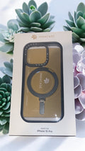MIRACASE- Iphone 15 Pro Clear Blue Phone Case