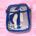 Clear & Blue Festival Bag
