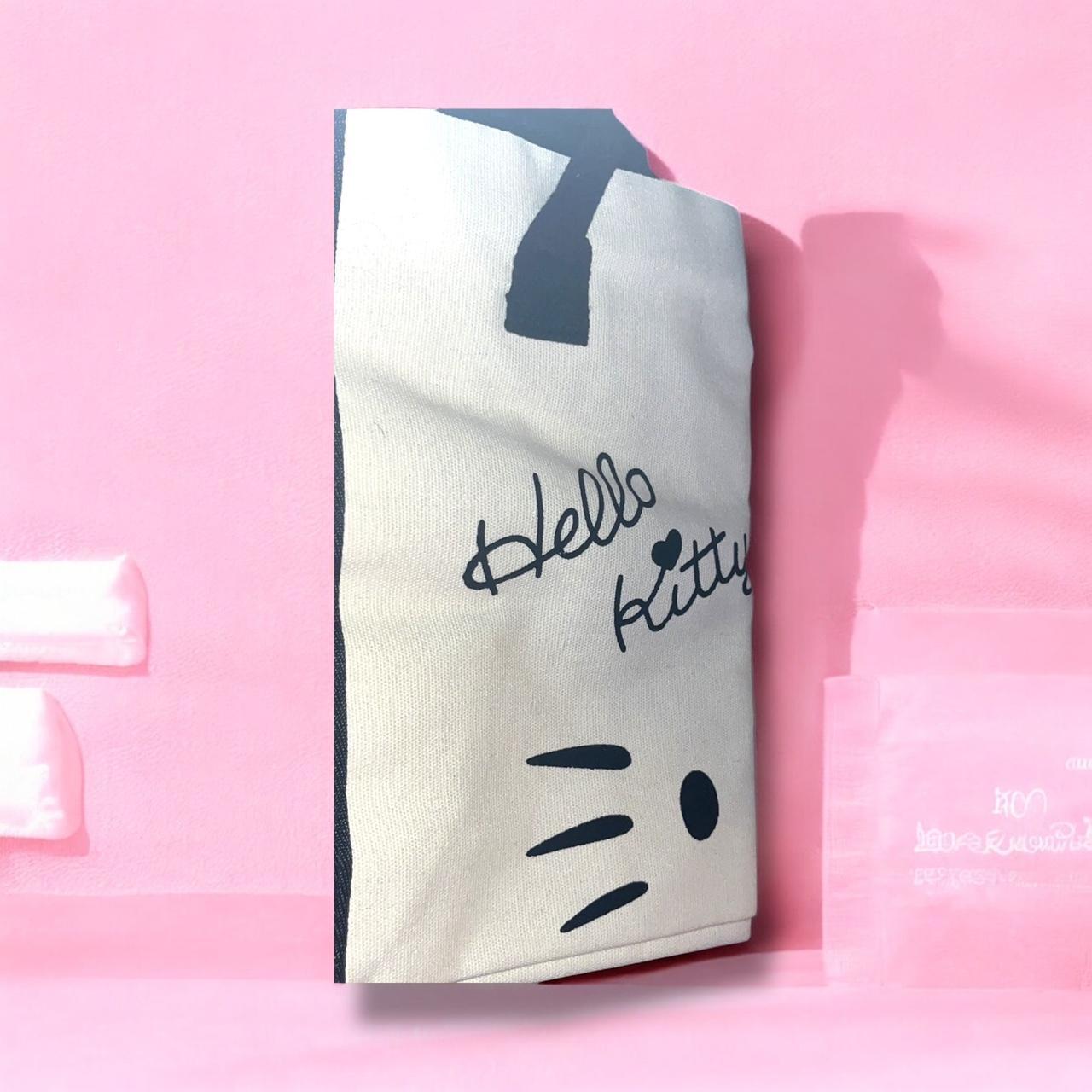 Black & Tan Hello Kitty Tote