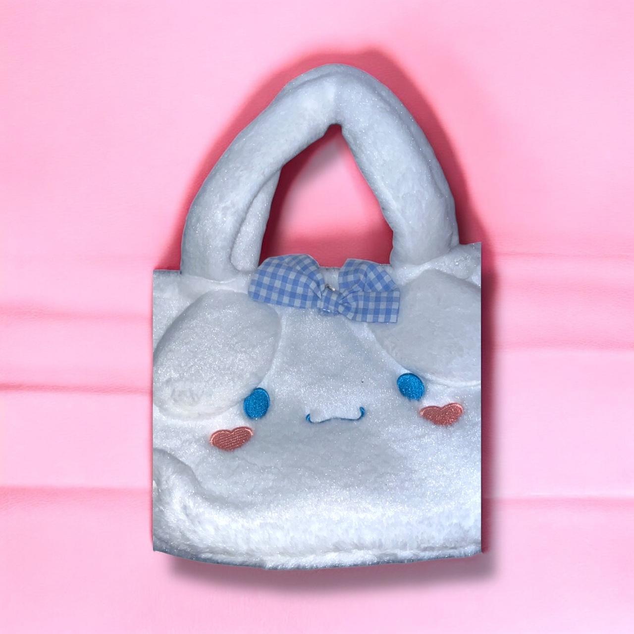 Sanrio Cinnamon Roll Plush Tote Bag