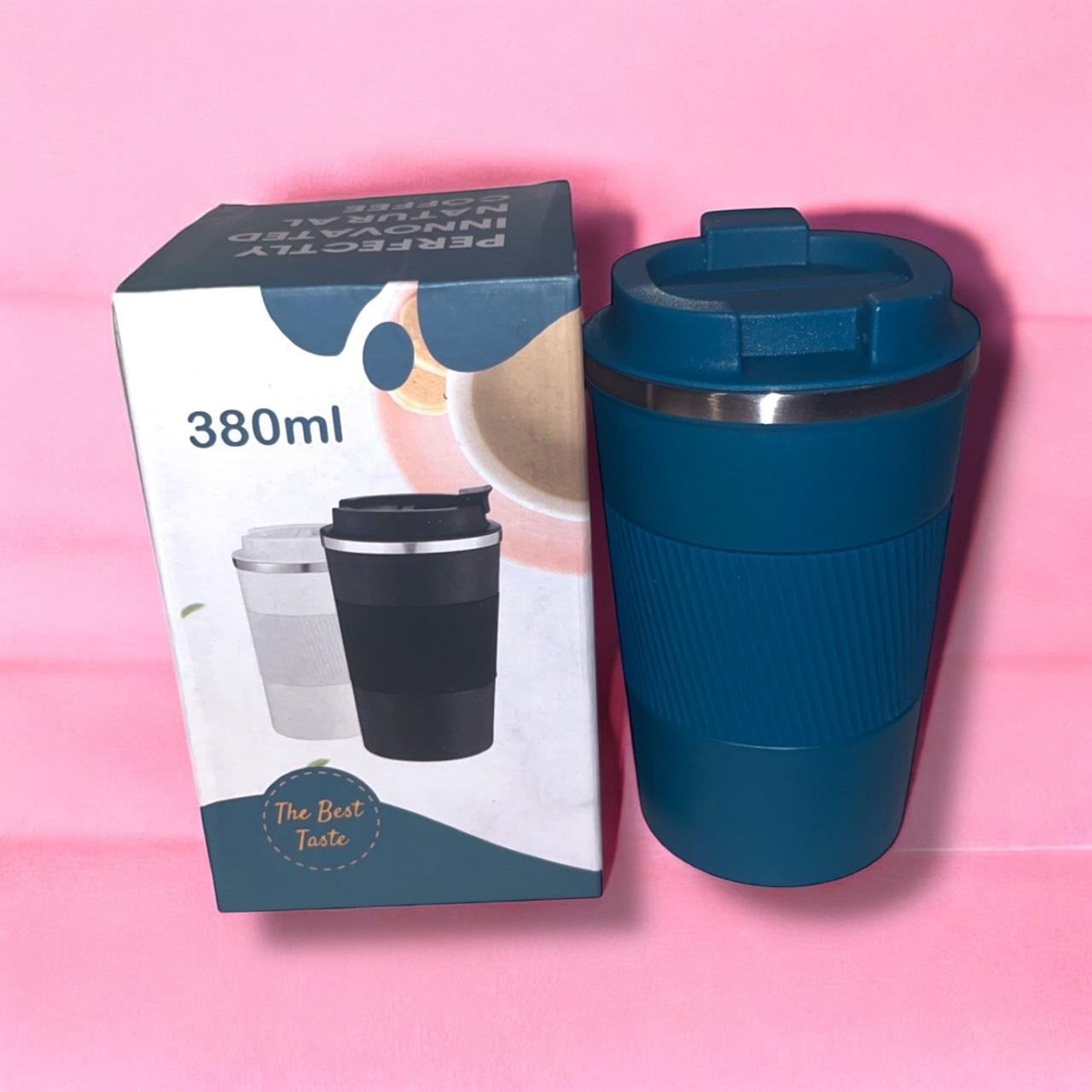 Blue Stainless Steel Coffee Mug