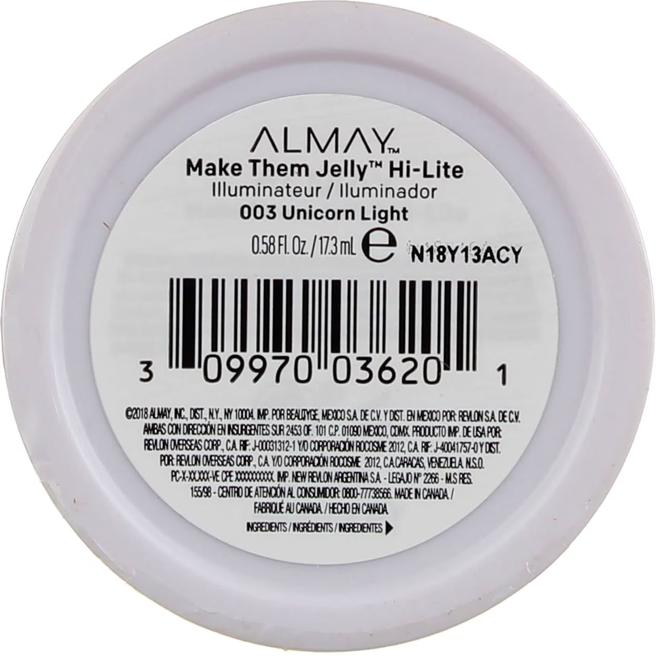 Almay Make Them Jelly Hi-lite/Illuminateur (Choose Shade)