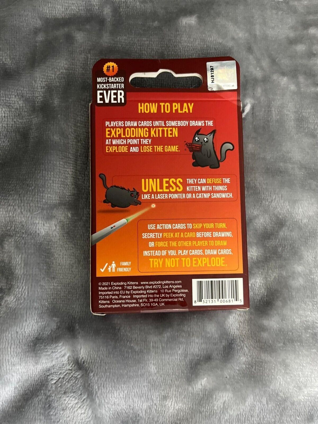Exploding Kittens- Card Game