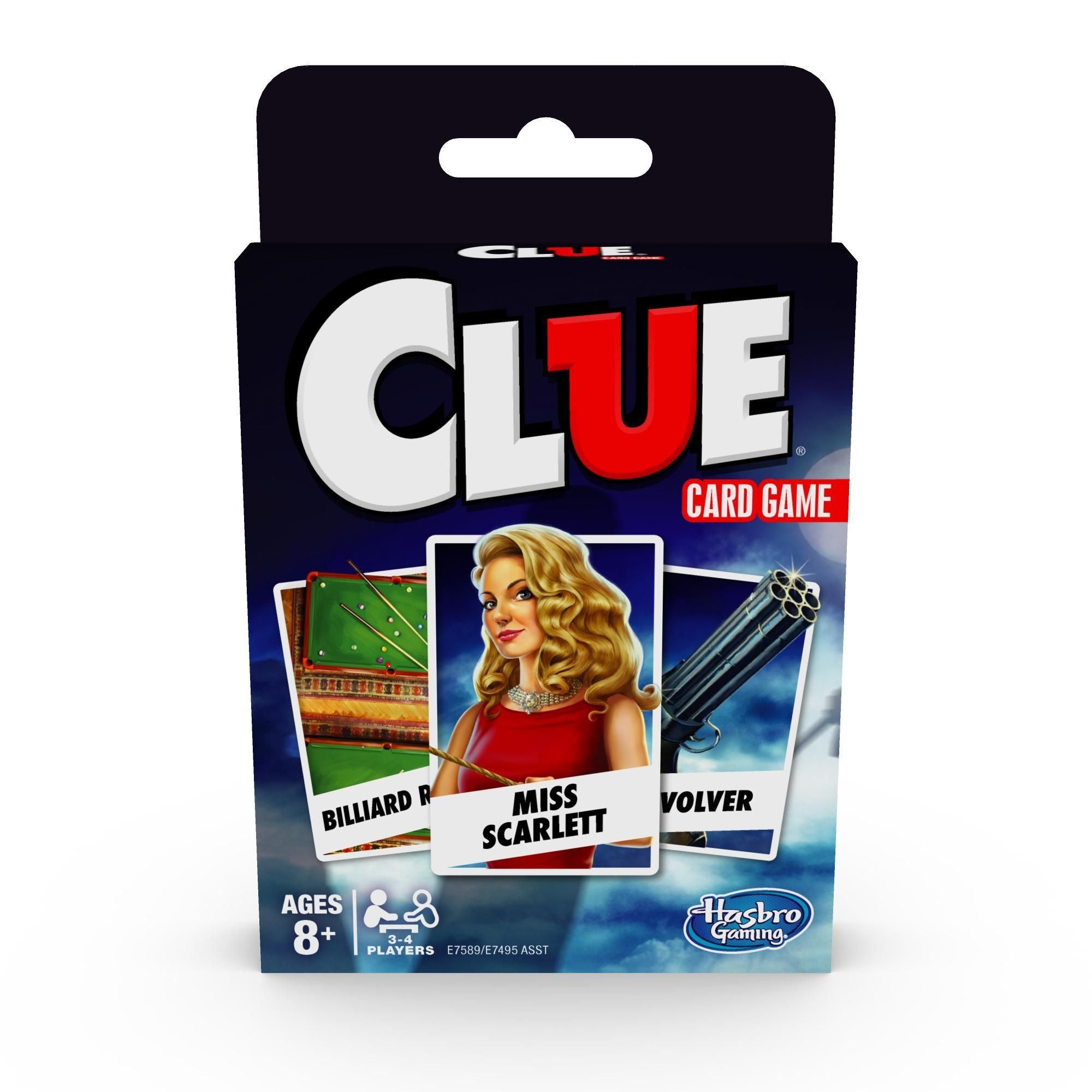 Hasbro Gaming- Clue Card Game