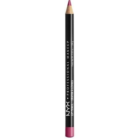 NYX Professional Makeup Slim Lip Pencil Creamy Long-Lasting Lip Liner, Fuchsia