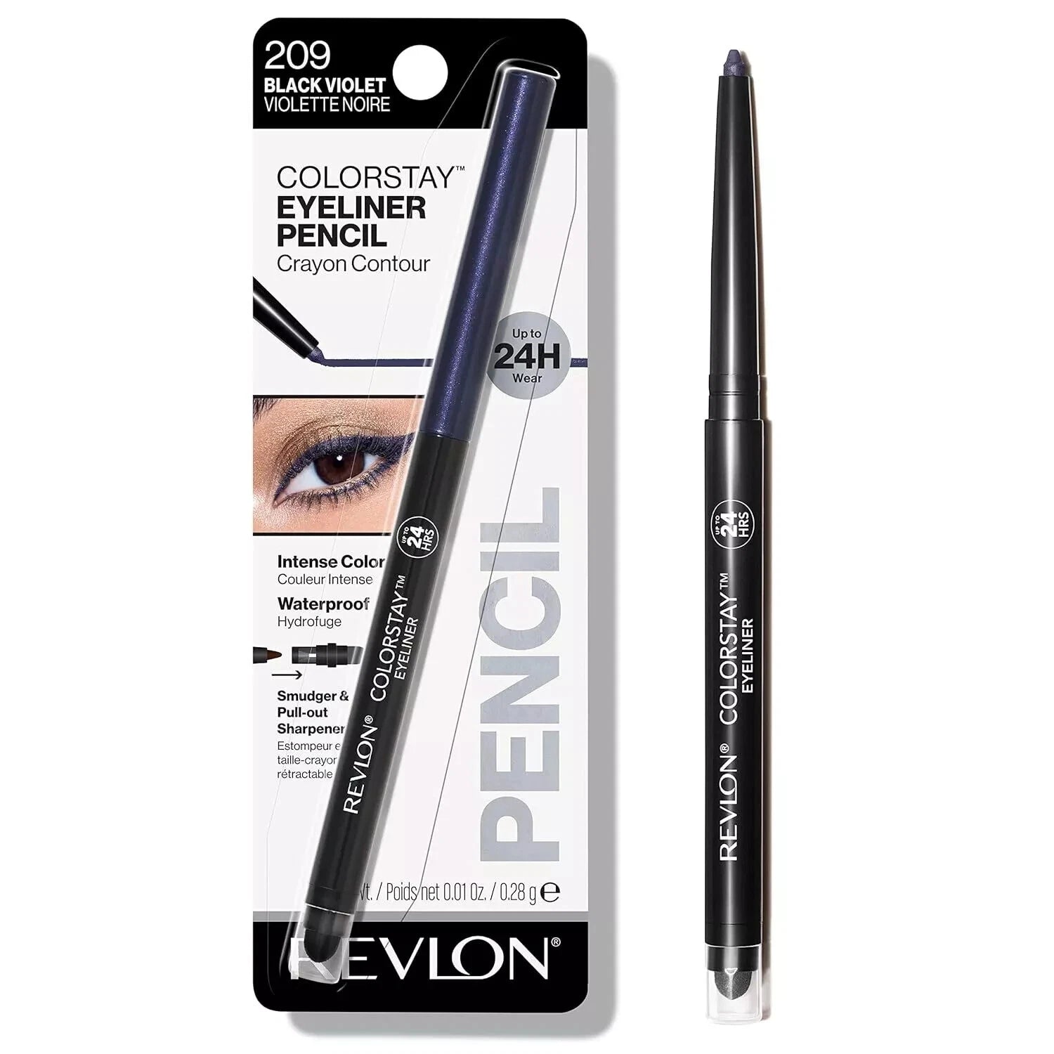 Revlon Colorstay Eyeliner Pencil- 209 Black Violet