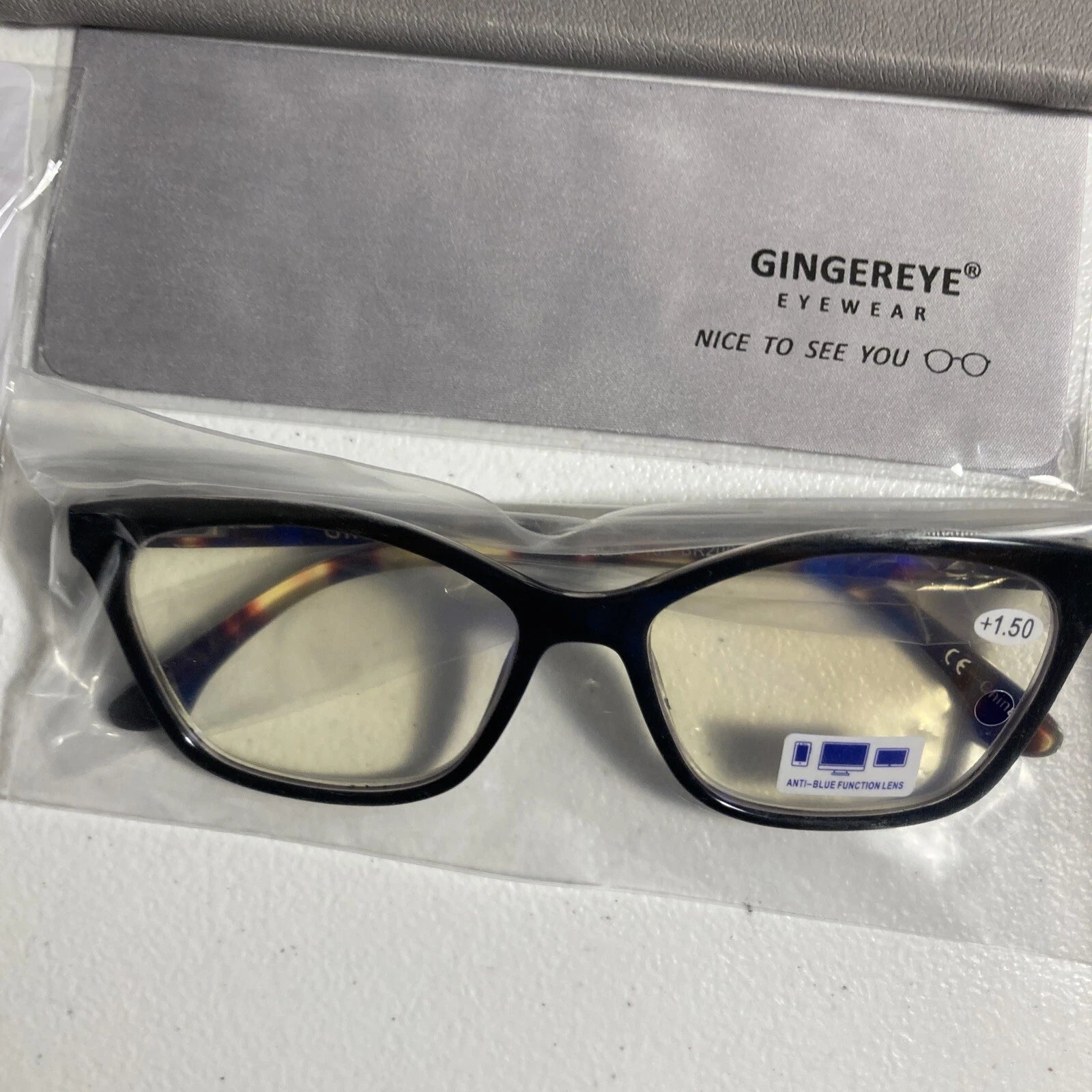 GingerEye- Eye Wear +1.50 2PK